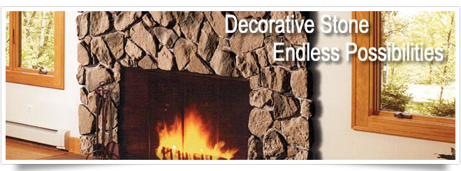 Decorative stone applications for home remodeling, renovations and new homes.